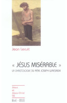 JESUS MISERABLE - JJC N 92 - LECUIT JEAN - DESCLEE