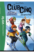 T9 - LE CLUB DES CINQ 09 NED - LE CLUB DES CINQ AUX SPORTS D'HIVER - BLYTON ENID - HACHETTE