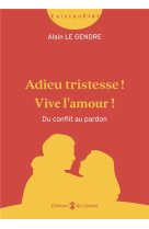 ADIEU TRISTESSE ! - VIE DE COUPLE, SOUFFRANCE ET PARDON: UNE AVENTURE - LE GENDRE ALAIN - CARMEL