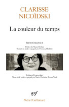 COULEUR DU TEMPS (LA) - NICOIDSKI CLARISSE - GALLIMARD