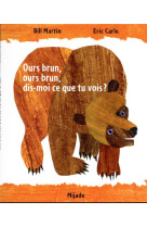 OURS BRUN, OURS BRUN, DIS-MOI CE QUE TU VOIS? - CARLE ERIC - MIJADE