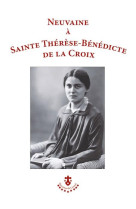 NEUVAINE A SAINTE THERESE-BENEDICTE DE LA CROIX - COLLECTIF - CARMEL