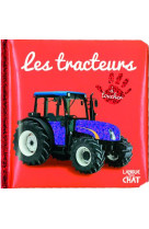 BEBE TOUCHE-A-TOUT LES TRACTEURS - TOME 11D - COLLECTIF - LANGUE AU CHAT