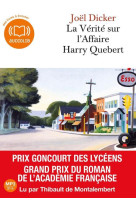 LA VERITE SUR L-AFFAIRE HARRY QUEBERT - DICKER JOEL - Audiolib