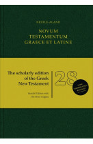 NOVUM TESTEMENTUM GRAECE ET LATINE 28 REV - XXX - BIBLI O