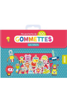 MA POCHETTE DE GOMMETTES : 100 GOMETTES  -  LES ROBOTS - ANGLICAS, LOUISE - NC