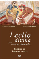 LECTIO DIVINA POUR CHAQUE DIMANCHE, CAREME ET SEMAINE SAINTE - P. NICOLAS BOSSU - M - BEATITUDES