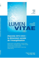 LUMEN VITAE - JANV, FEV, MARS 2023-1 VOL. LXXVIII - ROUTHIER GILLES - NC