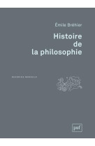 HISTOIRE DE LA PHILOSOPHIE (2E EDITION). - BREHIER, EMILE - PUF