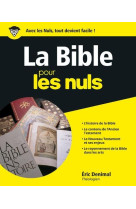 BIBLE POUR LES NULS - DENIMAL ERIC - FIRST