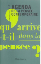 AGENDA DE LA PENSEE CONTEMPORAINE T.7 - JULLIEN, FRANCOIS - FLAMMARION