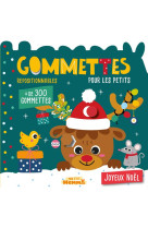 MON P-TIT HEMMA - GOMMETTES POUR LES PETITS - JOYEUX NOEL - CAROTTE ET COMPAGNIE - HEMMA