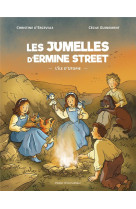 LES BD DE PATAPON - T02 - LES JUMELLES D-ERMINE STREET - L ILE D UTOPIE - EDITION ILLUSTREE - D-ERCEVILLE - TEQUI