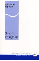 SAVOIR ET SAGESSE - PEPERZAK ADRIAAN TH. - PUF