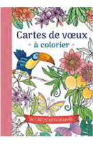 CARTES DE VOEUX A COLORIER - COLLECTIF - NC