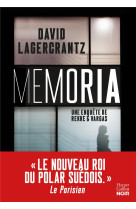 MEMORIA : UNE ENQUETE DE REKKE et VARGAS - LAGERCRANTZ, DAVID - HARPERCOLLINS