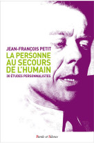 ETUDES PERSONNALISTES - PETIT JEAN-FRANCOIS - PAROLE SILENCE