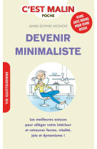 DEVENIR MINIMALISTE C-ES MALIN - MONOD ANNE-SOPHIE - Leduc.s éditions