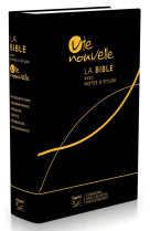 BIBLE D-ETUDE VIE NOUVELLE, SEGOND 21, NOIRE - COUVERTURE RIGIDE TOILEE - SEGOND 21 - MAISON BIBLE