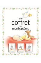 PETIT COFFRET DE MON BAPTEME / 3 LIVRES - XXX - BIBLI O