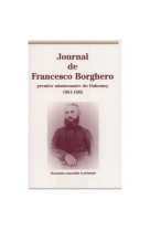 JOURNAL DE FRANCESCO BORGHERO - Francesco Borghero - KARTHALA