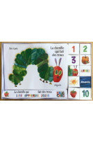 CHENILLE QUI FAIT DES TROUS LIVRE + CUBES - ERIC CARLE - MIJADE