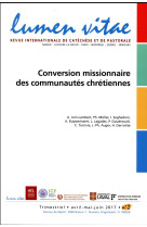 CONVERSION MISSIONNAIRE DES COMMUNAUTES CHRETIENNES - REVUE LUMEN VIT - Lumen vitae