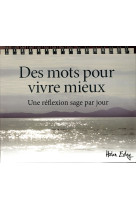 DES MOTS POUR VIVRE MIEUX (GRAND FORMAT) - EXLEY - Exley