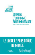 JOURNAL D'UN HOMME SANS IMPORTANCE - GROSSMITH GEORGE/GRO - NOIR BLANC