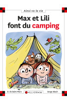 MAX ET LILI FONT DU CAMPING T102 - DOMINIQUE SAINT MARS (DE) - CALLIGRAM