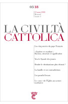 CIVILTA CATTOLICA MARS / 31 MARS  2018 - Antonio Spadaro, sj - PAROLE SILENCE