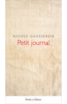 PETIT JOURNAL - Nicole Gausseron - PAROLE SILENCE