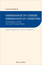 OBEISSANCE DU CHRIST - Hugues Bohineust - PAROLE SILENCE