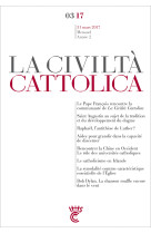 CIVILTA CATTOLICA / MARS 2017 - Antonio Spadaro, sj - PAROLE SILENCE