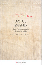 ACTUS ESSENDI - Matthieu Raffray - PAROLE SILENCE