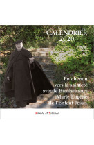 CALENDRIER 2020 -  Notre-Dame de Vie - PAROLE SILENCE