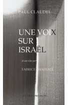 UNE VOIX SUR ISRAEL - Paul Claudel - PROVINCIALES