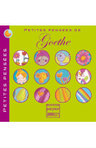 PETITES PENSEES DE GOETHE -  Goethe - POURPENSER