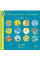 PETITES PENSEES A L-ENDROIT TOME 5 -  De Pétigny Aline - POURPENSER