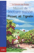 MANUEL DE LECTURE SUIVIE T1 CE1 - XXX - ECOLES PARIS