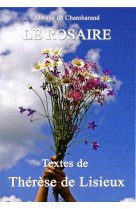 ROSAIRE / TEXTES DE THERESE DE LISIEUX (LE) - . - TRA MONASTIQUES