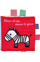 BLANC ET NOIR COMME LE ZEBRE - Francesca Ferri - GLENAT JEUNESSE