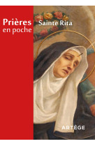 PRIERES EN POCHE - SAINTE RITA -   - ARTEGE