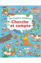 CHERCHE ET COMPTE - LES JOYEUX ANIMAUX - COLLECTIF - CHANTECLER