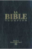 BIBLE THOMPSON NBS LUXE ONGLET TRANCHE OR - LOUIS SEGOND REVISEE - VIDA