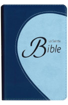 BIBLE COMPACTE SEGOND 1910 / MODELE SOUPLE, DUOTONE BLEU, RUBAN MARQUE-PAGE, TRANCHE ARGENTEE - VERSION SEGOND 1910 - CLC26