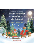 MON PREMIER LIVRE-CALENDRIER DE L'AVENT -  Jatkowska ag - MINEDITION