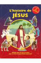 LHISTOIRE DE JESUS - MARCHE DANS LES PAS DE JESUS AVEC CE LIVRET DAUTOCOLLANTS INTERACTIF -  CLC  - CLC FRANCE