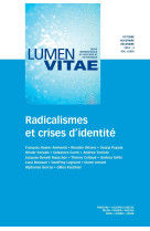 Radicalismes et crises d'identité tome 79 - François-Xavier Amherdt - RIRTP