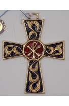Croix bronze ap r/b chrisme